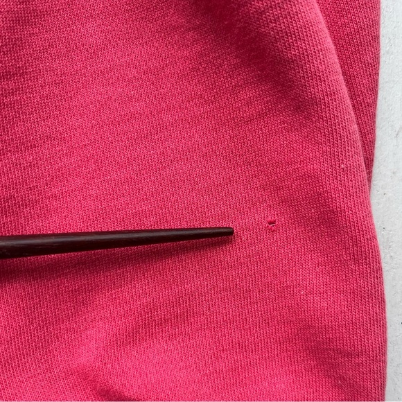 Women's Billabong x Wrangler Hoodie Red Solid Spell-Out M Surf Beach Outdoor - Picture 5 of 13